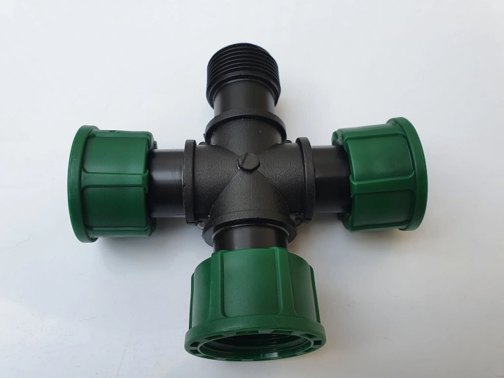 Kolektor czwórnik 1" GZ/GW/GW/GW Irritec