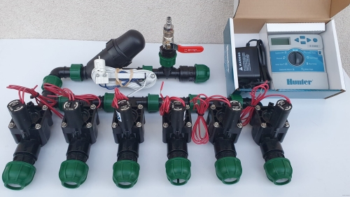 Zestaw na ścianę HUNTER - 6 sekcji z filtrem