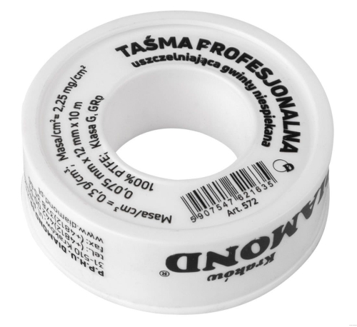 Taśma teflonowa 10m