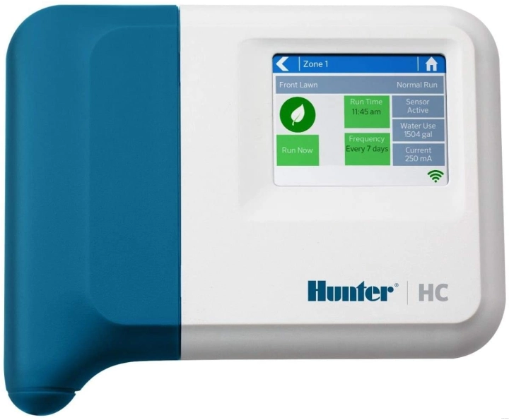 Sterownik Hunter HC 1201iE z Wi-Fi | 12 sekcji do montażu w budynku
