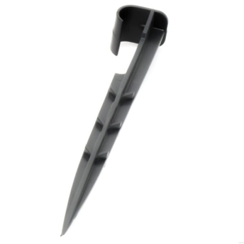 Szpilka do mocowania linii kroplującej 16mm | czarna