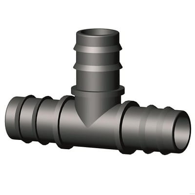 TRÓJNIK złączka wciskana 16 mm do linii kroplującej
