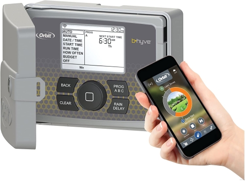 Sterownik nawadniania Orbit B-hyve Wi-Fi 6 sekcji zewnętrzny