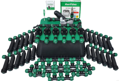 Zestaw nawadniający RAIN BIRD - 6 sekcje + 24 zraszaczy + Moduł WiFi