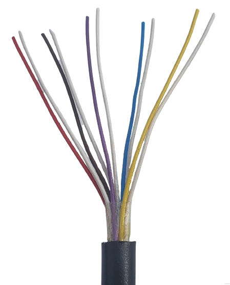 Przewód żelowy do elektrozaworów 0,5mm 10 żył