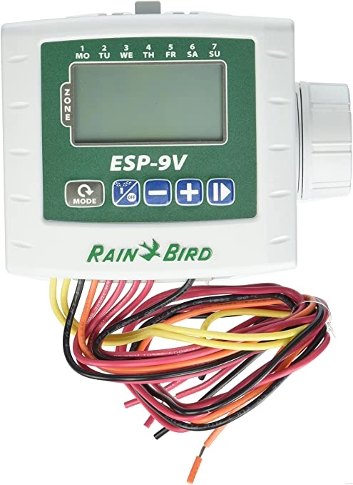 Sterownik Bateryjny Rain Bird ESP-9V 6 sekcji z wyświetlaczem (wodoszczelny)