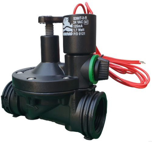 Elektrozawór BERMAD 24V 1" GW z regulacją przepływu