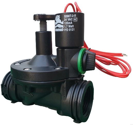 Elektrozawór BERMAD 24V 1" GW z regulacją przepływu