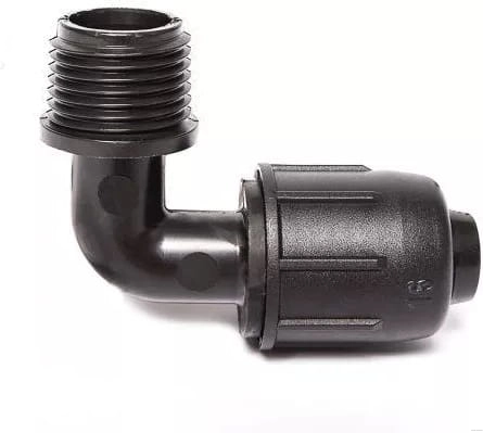 Kolano QJ złączka skręcana 20 mm x 1/2" GZ