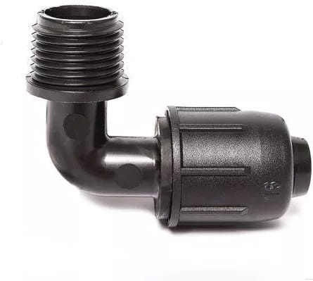 Kolano QJ złączka skręcana 20 mm x 3/4" GZ