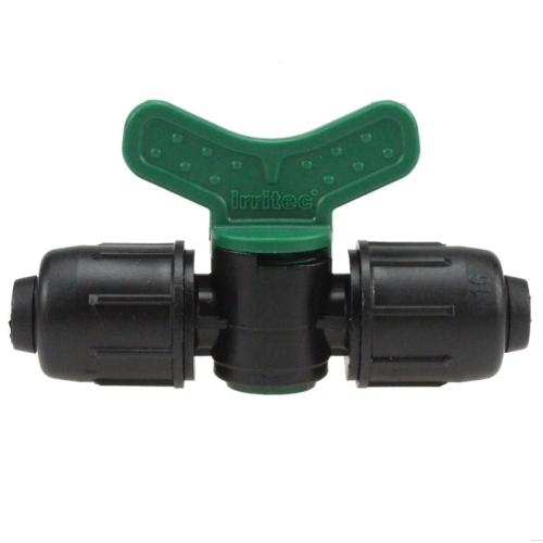 Zaworek kulowy do linii kroplującej | QJ 16 x QJ 16 Irritec