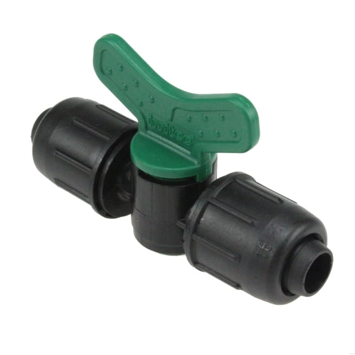 Zaworek kulowy do linii kroplującej | QJ 16 x QJ 16 Irritec