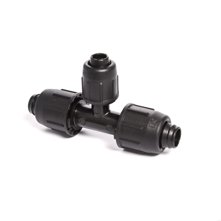 Trójnik redukcyjny QJ złączka skręcana 20mm x 16mm x 20mm