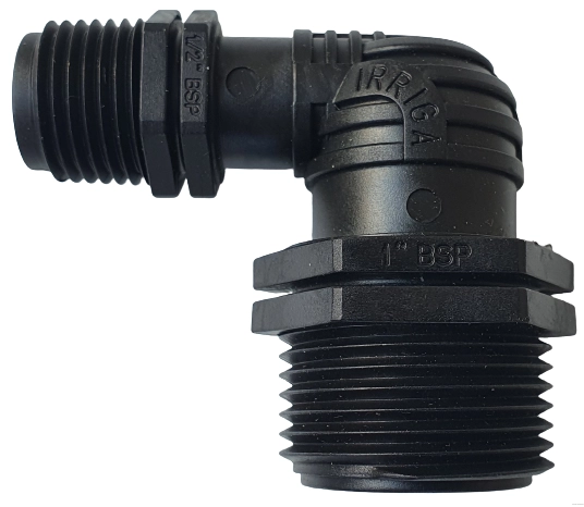 Kolano redukcyjne PP - 1" GZ x 1/2" GZ