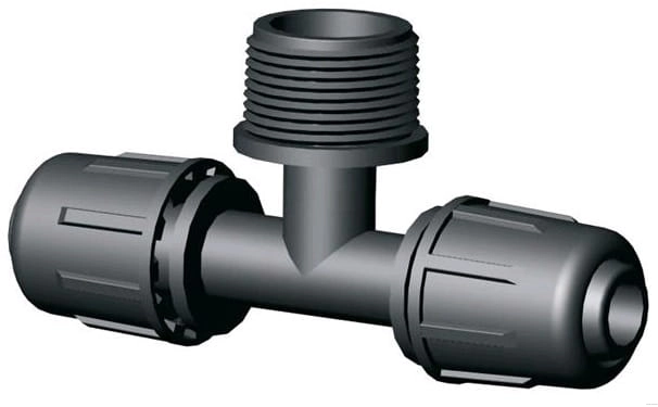 Trójnik QJ 20 x 1/2" GZ x 20