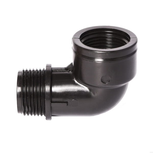 Kolano redukcyjne PP - 1/2" GW x 1/2" GZ