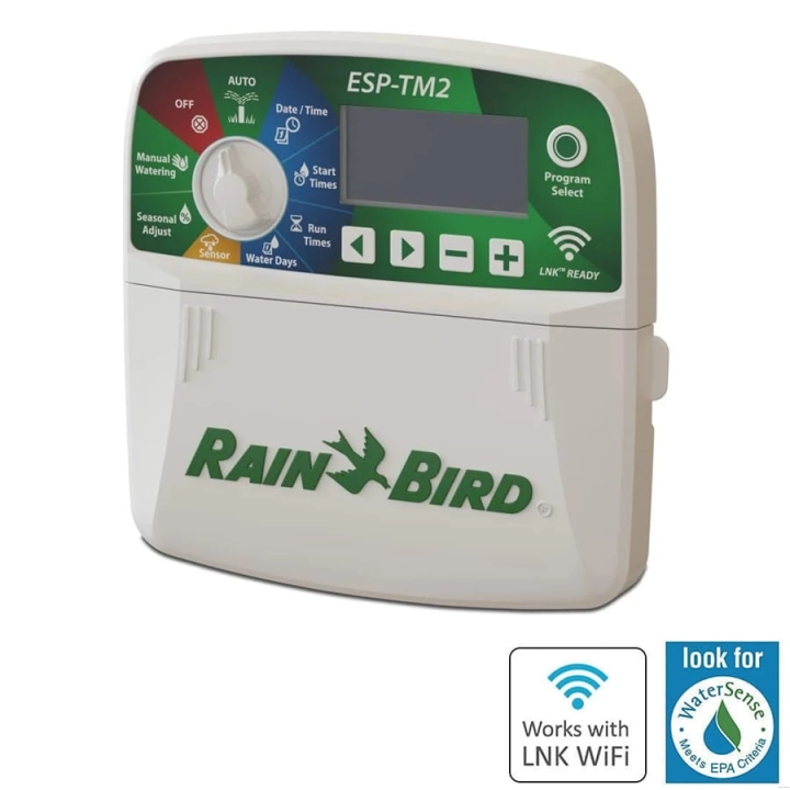 Sterownik Rain Bird ESP-TM2 WI-FI wewnętrzny 12 sekcji www.akant-ogrody.pl