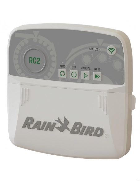 Sterownik nawadniania Rain Bird RC2 WIFI wewnętrzny 4 sekcje - kompletne rozwiązanie do inteligentnych systemów