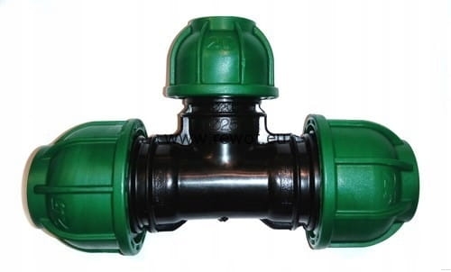 Trójnik redukcyjny PE 25 x 20 x 25 Irritec