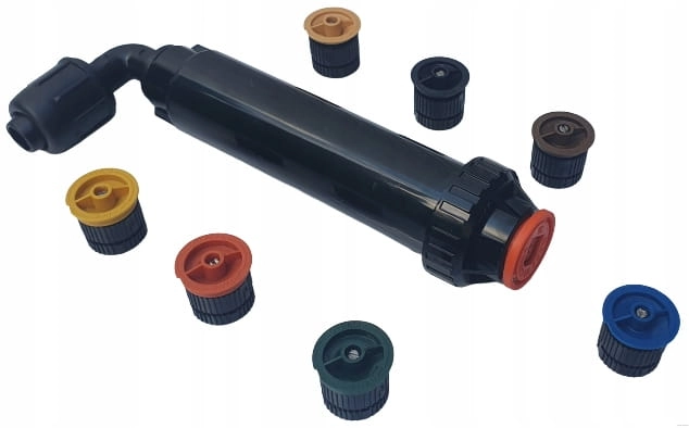 Zraszacz statyczny Rain Bird UNI-Spray 400 + dysza VAN + kolano QJ 20 x 1/2" www.akant-ogrody.pl