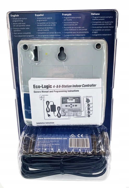 Sterownik HUNTER ECO-LOGIC ELC-601I-E 6 sekcji wewnętrzny