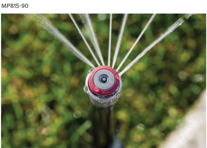 strumień - Dysza MP Rotator Hunter MP815 | 90⁰- 210⁰ zasięg 4,0m-4,9m