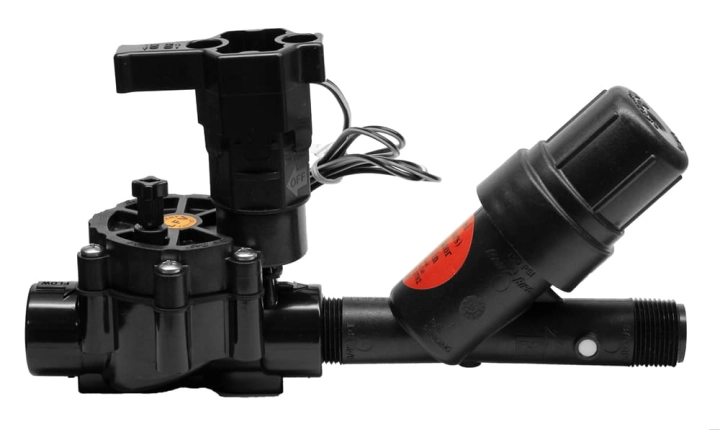 Elektrozawór Rain Bird LFV 3/4" GW i filtr z regulacją ciśnienia 2,1 bar