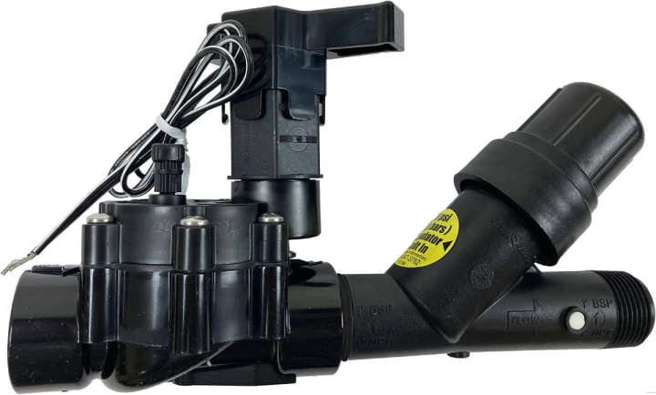 Elektrozawór Rain Bird 100 DV 1" GW i filtr z regulacją ciśnienia