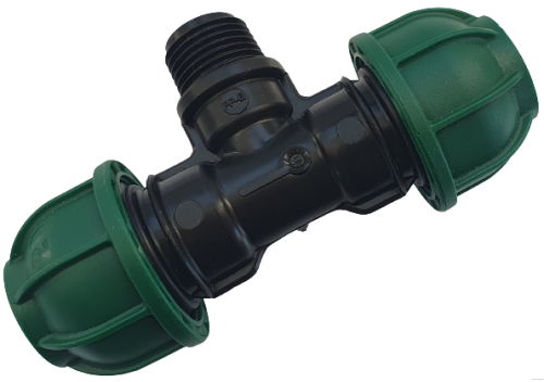 Trójnik PE 25 x 3/4" GZ x 25 Irritec