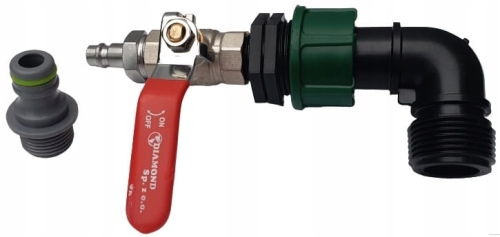 zestaw do usuwania wody - podłączenie kompresora do kolektorów 1"