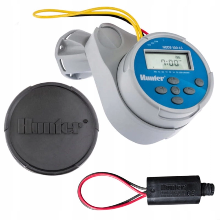 Sterownik bateryjny HUNTER NODE 100  9V 1 sekcja z elektrozaworem