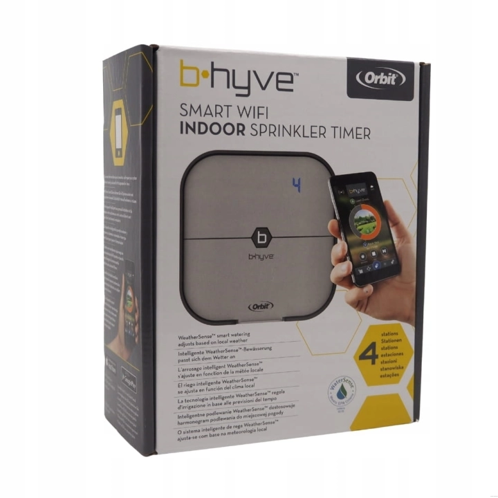 Sterownik nawadniania Orbit B-hyve 4 sekcje Wi-Fi wewnętrzny