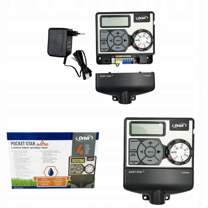 Sterownik Orbit Pocket Ultra 4 sekcje wewnętrzny