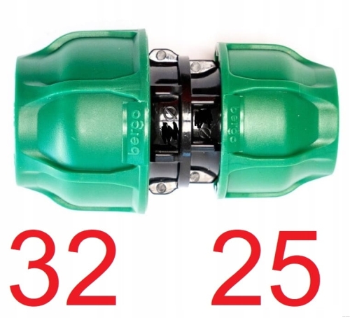 Dwuzłącze redukcja | Przelot PE 32 x 25 Bergo
