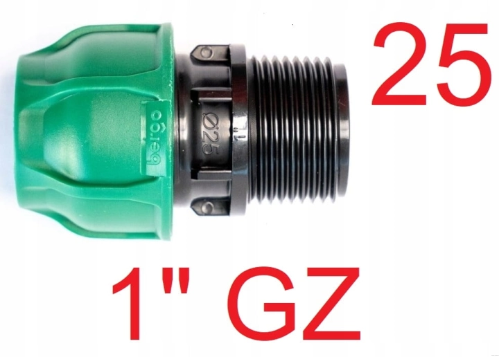 Przelot PE 25 x 1" GZ Bergo