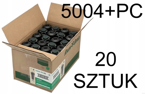 Zraszacz wynurzalny 5004 PLUS Rain Bird zasięg 7,6 do 15,2 m | 20 sztuk | Karton fabryczny