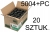 Zraszacz wynurzalny 5004 PLUS Rain Bird zasięg 7,6 do 15,2 m | 20 sztuk | Karton fabryczny