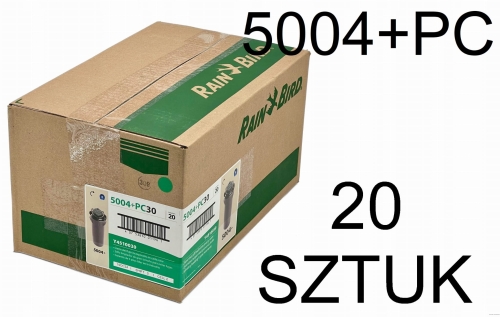Zraszacz wynurzalny 5004 PLUS Rain Bird zasięg 7,6 do 15,2 m | 20 sztuk | Karton fabryczny