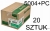 Zraszacz wynurzalny 5004 PLUS Rain Bird zasięg 7,6 do 15,2 m | 20 sztuk | Karton fabryczny