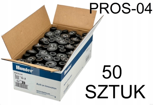 Zraszacz wynurzalny / głowica Hunter PROS-04 10 cm do Dysz MP Rotator i statycznych | 50 sztuk | Karton fabryczny