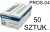 Zraszacz wynurzalny / głowica Hunter PROS-04 10 cm do Dysz MP Rotator i statycznych | 50 sztuk | Karton fabryczny