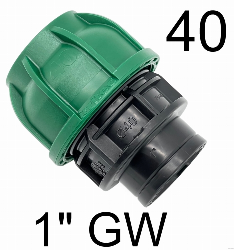 Przelot PE 40 x 1" GW Irritec