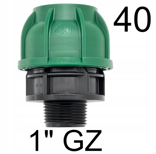 Przelot PE 40 x 1" GZ Irritec