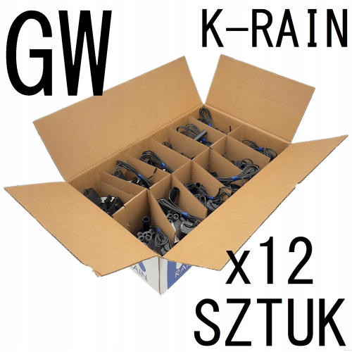 Elektrozawór K-Rain PRO 100 1" GW 24V z regulacją przepływu | 12 sztuk | Karton fabryczny